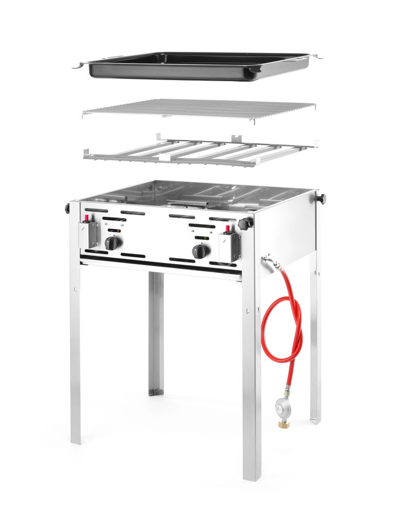 Hendi Grill-Master Maxi, 11,6kW, 650x540x(H)840mm