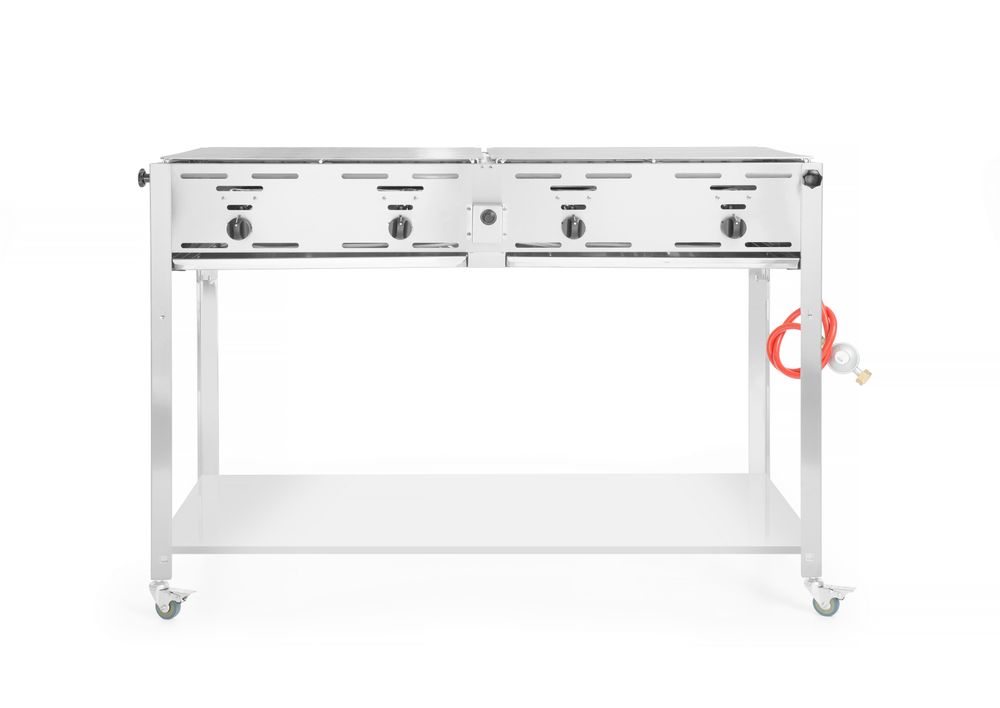 Grill-Master Quattro, HENDI, 22 kW, 1330 x 600 x (H) 920 mm