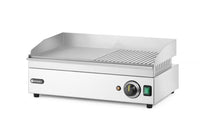 Hendi Stekpanna halvräfflad, Kitchen Line, 220-240V/2400W, 527x404x(H)233mm