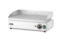 Hendi Stekpanna med räfflor, Kitchen Line, 220-240V/2400W, 527x404x(H)233mm