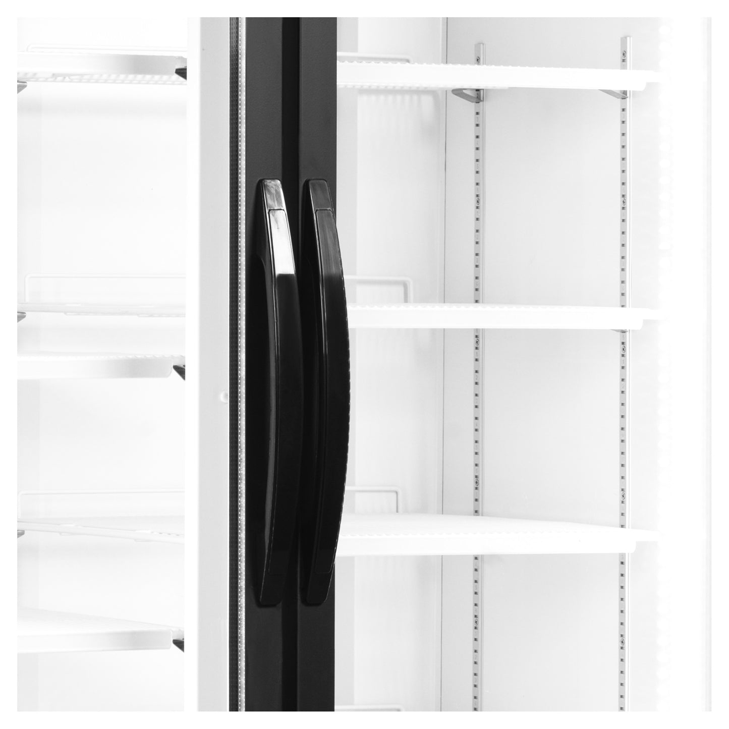 FSC1000H - Displaykyl - 2-dörrars displaykyl med skärm