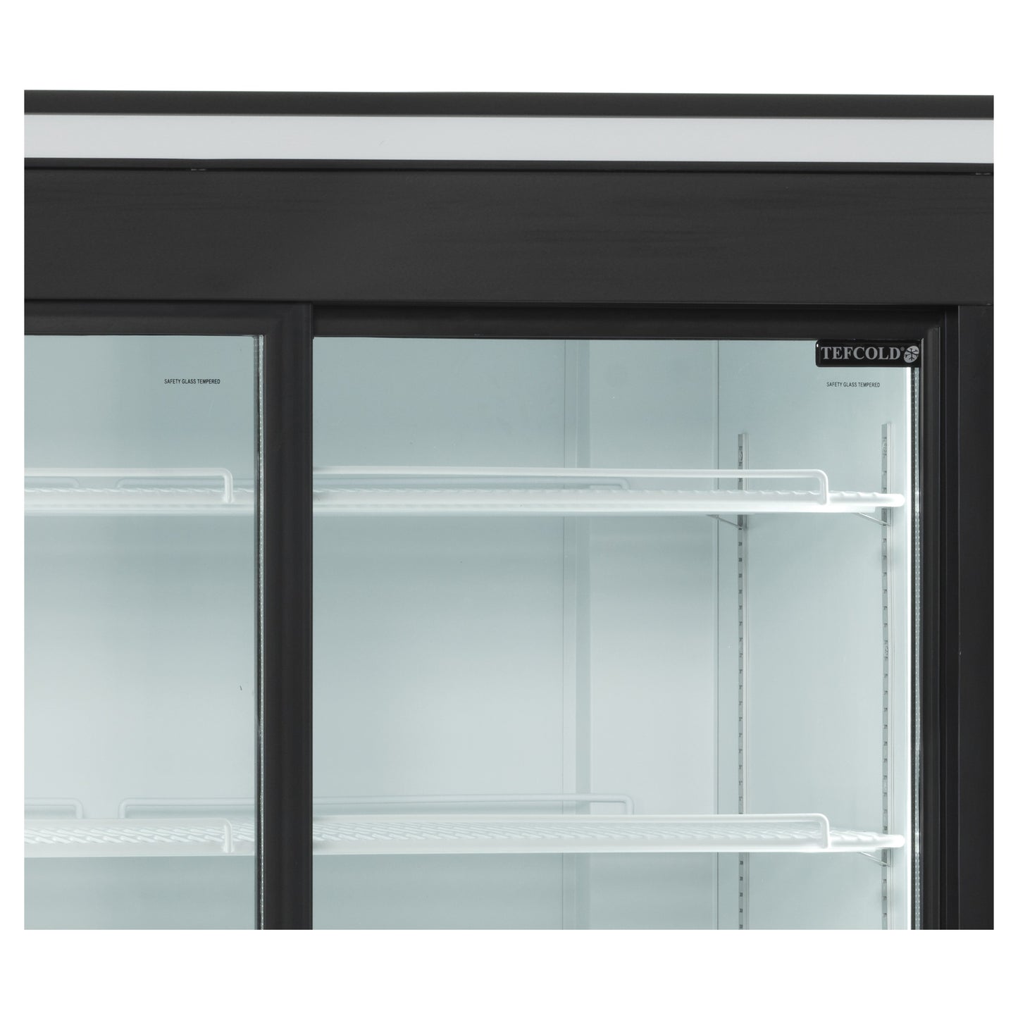 FSC1200S - Displaykyl - 2-dörrars displaykyl med skärm