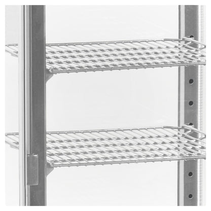 TEFCOLD UPD80-GREY - Kyld displaybox bordsmodell - Kyld glasdisplay i bordsmodell för presentation och förvaring