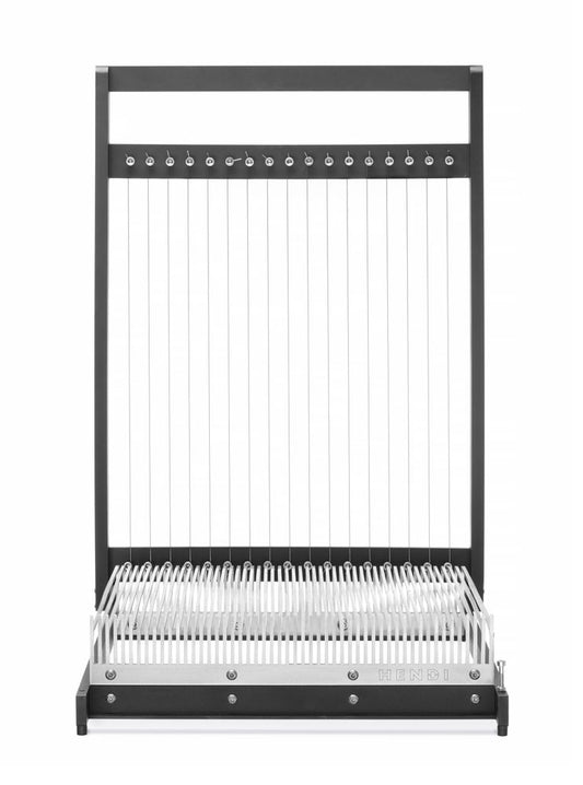 Enkel bakverksgitarr, HENDI, svart, 636x441x(H)109mm