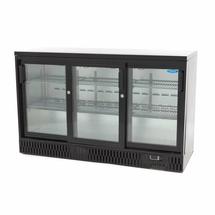 MAXIMA Dryckeskyl 323L - 3 skjutdörrar