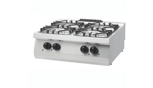 Gasspis Dubbel enhet 24kW - 4 brännare