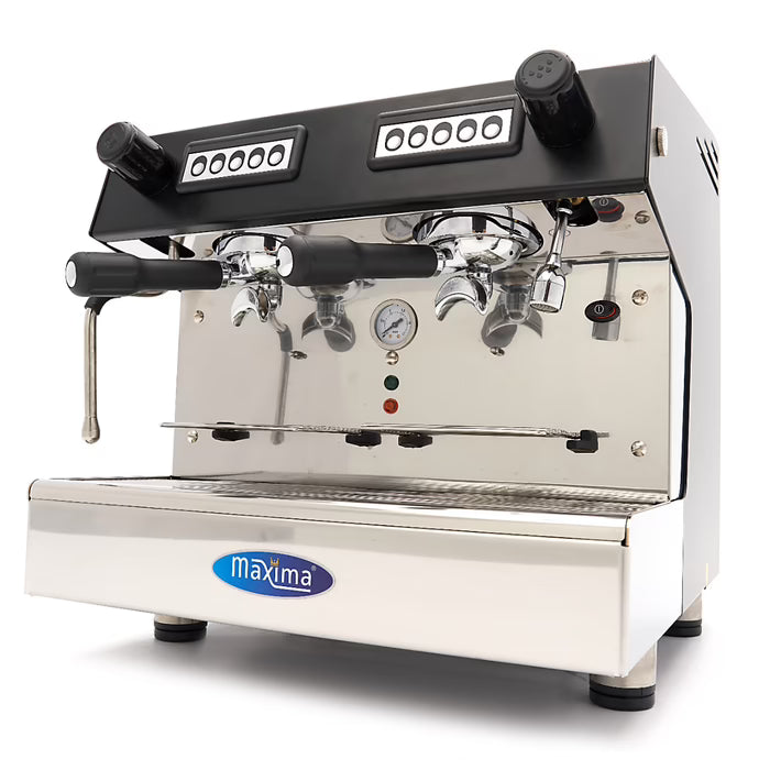 MAXIMA Kompakt Espressomaskin - 2 Kolvar - 360 koppar per timme