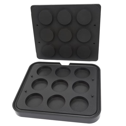 MAXIMA Tartletform Cylinder 80 mm - 9 stycken