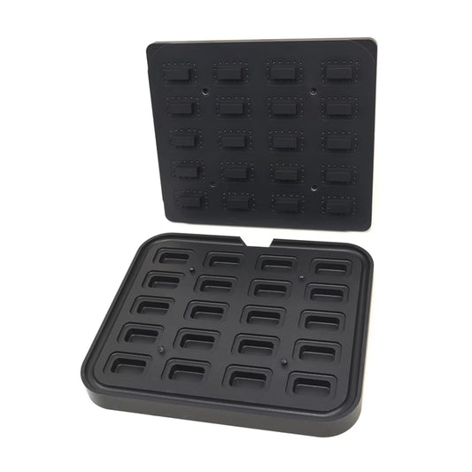 MAXIMA Tartletform Rektangel 64x41/45x22 mm - 20 stycken