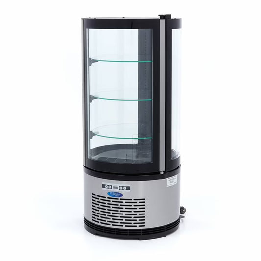 MAXIMA Rund displaykyl 48cm - 100L