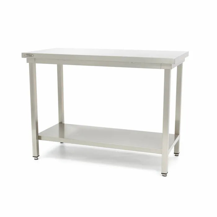 MAXIMA Bord i rostfritt stål - 60 x 70 cm