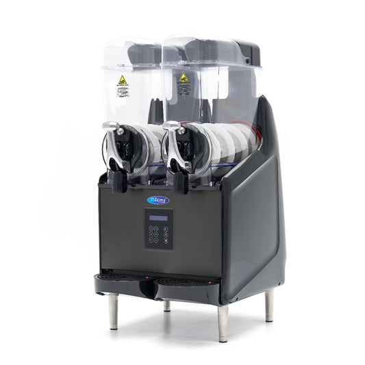 MAXIMA Slushmaskin 2x12L - Digital display