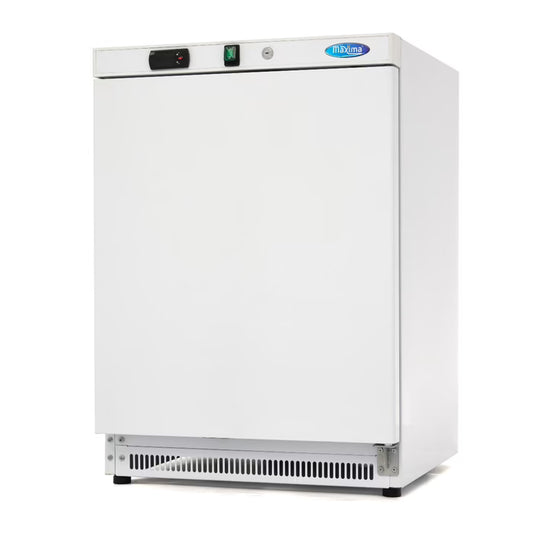 MAXIMA Frys 200L - 2 fasta hyllor - Vit