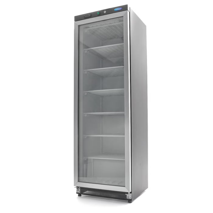 MAXIMA Displayfrys 400L - Svart