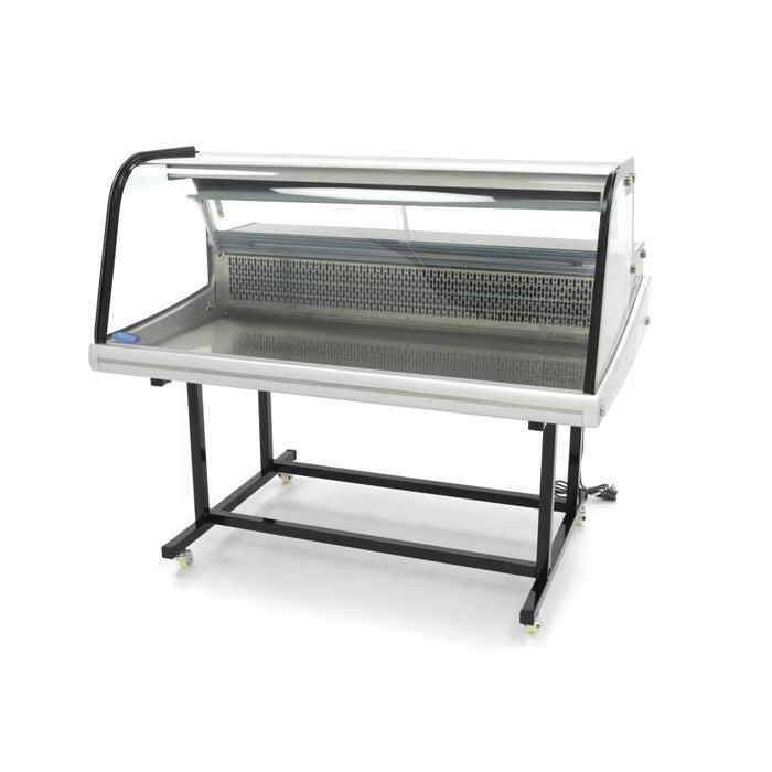 MAXIMA Displaykyl med stativ 125cm - 255L