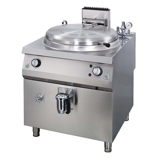 MAXIMA Premium Kokpanna 160L - 90cm djup - Gas - Direkt uppvärmning