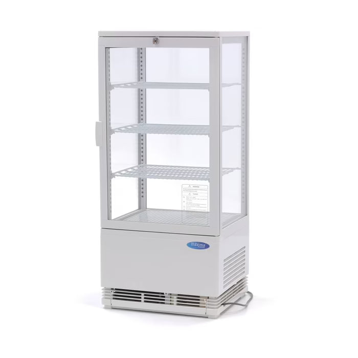 MAXIMA Kylmonter 43cm - 78L - Vit