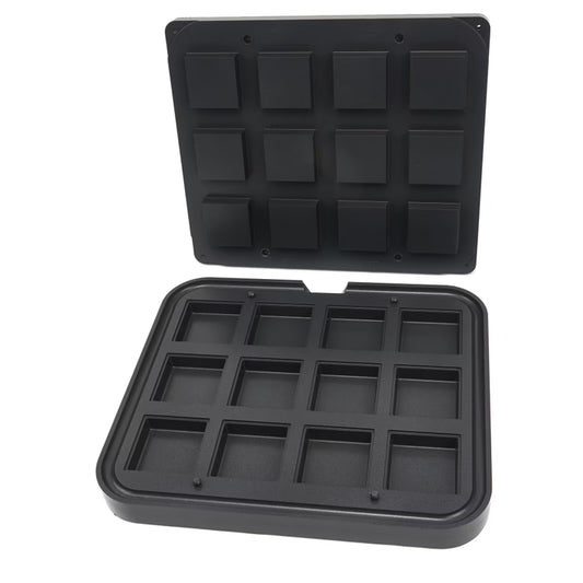 MAXIMA Tartletform Fyrkantig 72/62 mm - 12 stycken