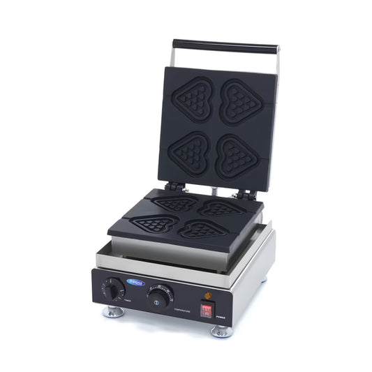 MAXIMA Heart Waffle Maker - 4 stycken på pinnar