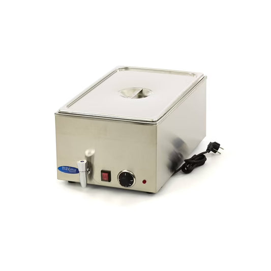 MAXIMA Bain Marie med kran - Inkl. 1 x 1/1 GN Set
