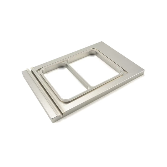 Menybricka 225 x 175mm - 2 fack - Till liten förpackningsmaskin