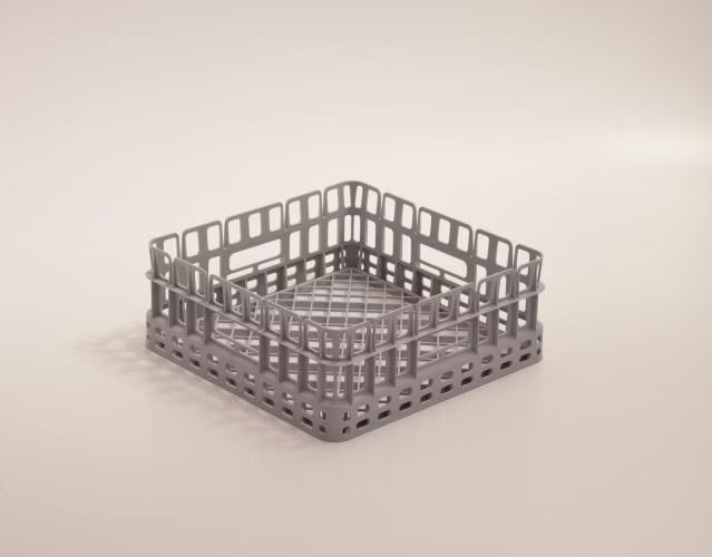 Glasställ till diskmaskin - 40 x 40cm