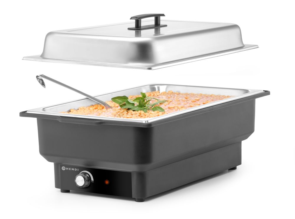 Hendi Varmkopp elektrisk Tellano, Kitchen Line, GN 1/1, 9L, 220-240V/900W, 575x349x(H)278mm