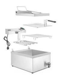 Hendi Munkfritös, 12L, 230V/3500W