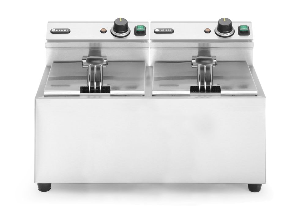 Hendi Fritös, Profi Line, 2 × 8 l, 230V/7000W