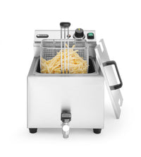 Hendi Fritös med avtappningskran, Profi Line, 8L, 230V/3500W