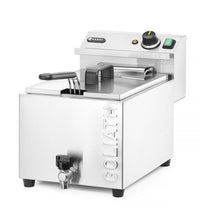 Hendi Fritös XL med avtappningskran GOLIATH, 10L, 400V/10200W, 300x585x(H)392mm