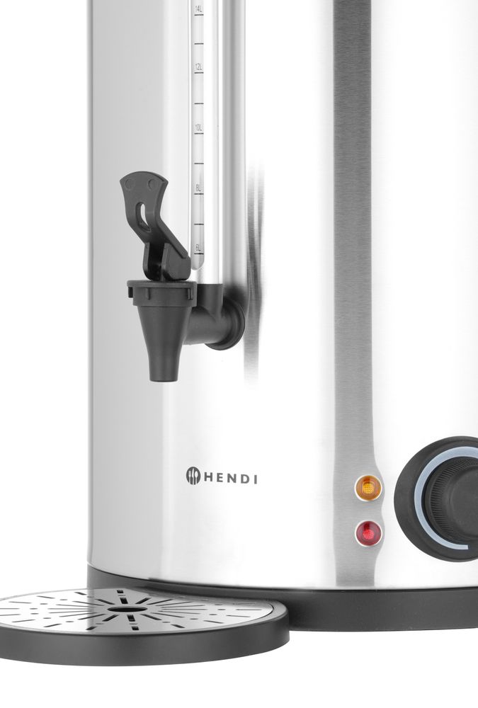 Hendi Varmdryckskokare med dubbel vägg, 17L, 220-240V/2500W, 415x382x(H)480mm