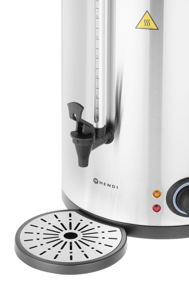 Hendi Varmdryckskokare med dubbel vägg, 17L, 220-240V/2500W, 415x382x(H)480mm