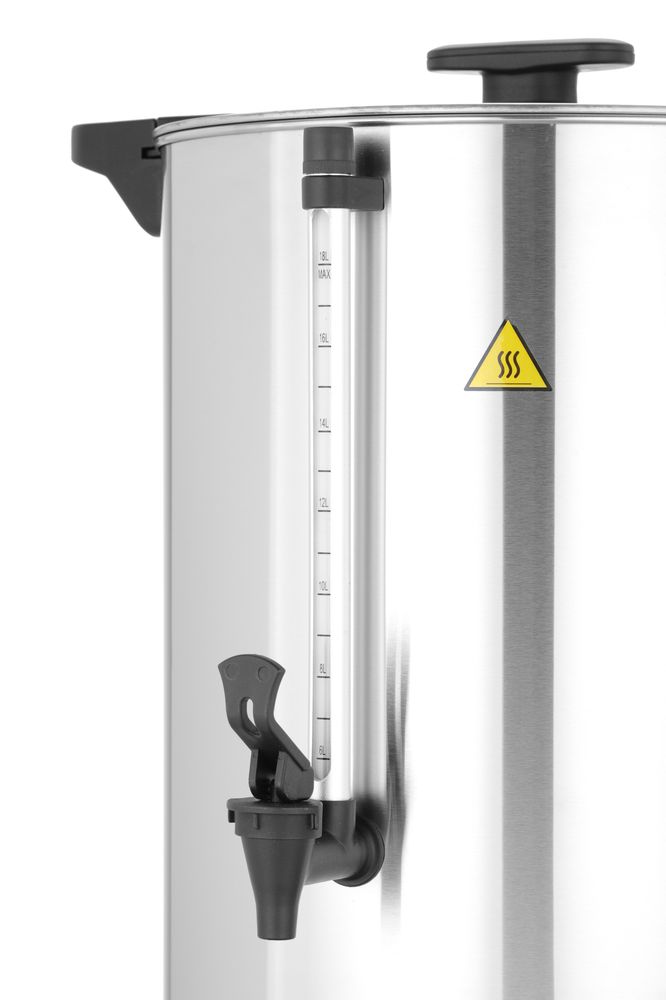 Hendi Varmdryckskokare med dubbel vägg, 17L, 220-240V/2500W, 415x382x(H)480mm