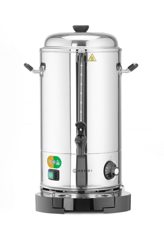 Varmdryckskokare med dubbel vägg, HENDI, 9L, 230V/2200W, 322x390x(H)522mm