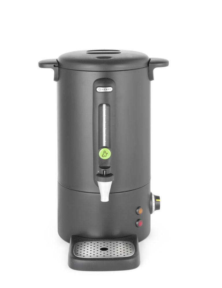 Varmdryckskokare UNIQ, HENDI, designad av Robert Bronwasser, 9L, Svart, 220-240V/950W, 307x330x(H)450mm