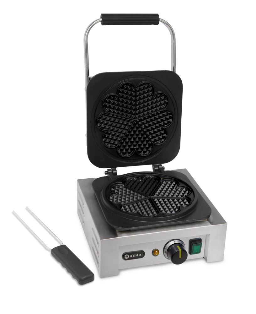 Hendi Våffeljärn 'Hjärta', 230V/2200W