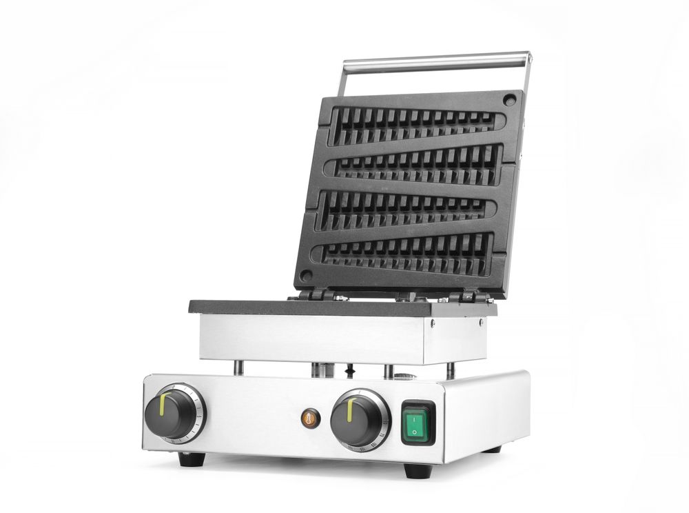 Hendi Våffeljärn med klubbor, 230V/1750W, 314x417x(H)229mm