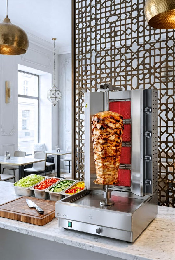 Kebab grill, gas
