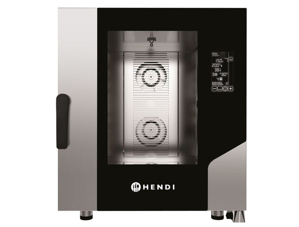 Hendi Konvektionsångugn CONTACT 7x GN 1/1, 400V/10400W, 730x849x(H)850mm
