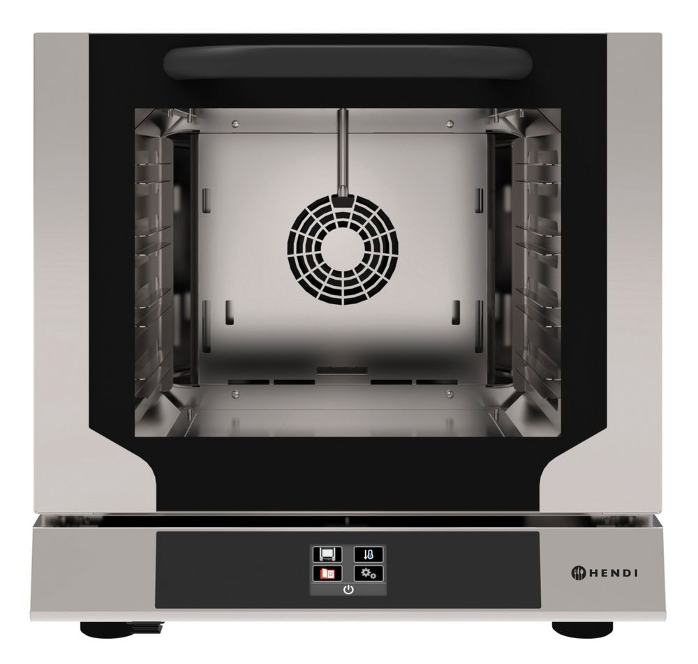 Konvektionsugn compact touch med befuktning, HENDI, 220-240V/3150W, 590x709x(H)589mm