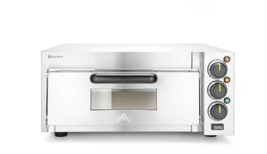 Kompakt pizzaugn, HENDI, Silver, 230V/2000W, 580x560x(H)275mm