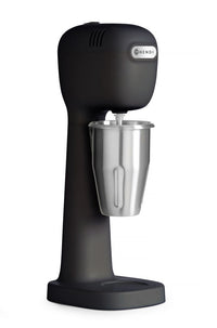 Hendi Milkshakemixer BPA-fri - Design av Bronwasser, Svart, 230V/400W, 170x196x(H)490mm