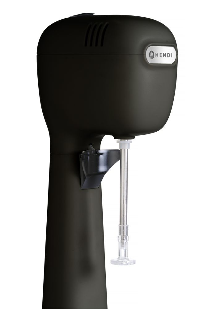 Hendi Milkshakemixer BPA-fri - Design av Bronwasser, Svart, 230V/400W, 170x196x(H)490mm