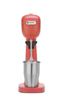 Hendi Milkshakemixer BPA-fri - Design av Bronwasser, Röd, 230V/400W, 170x210x(H)485mm