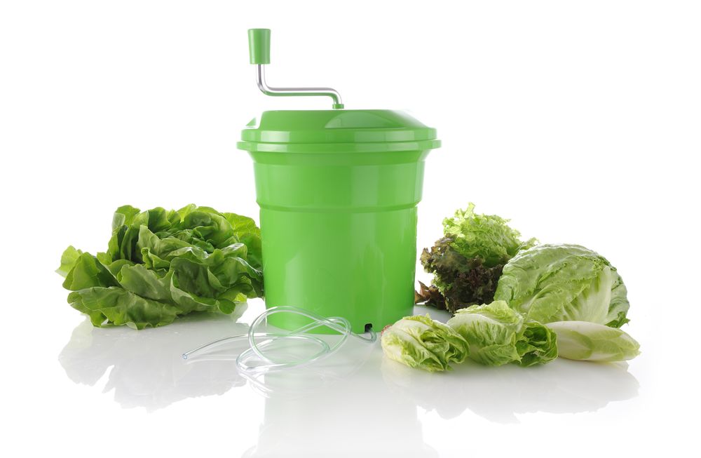 Hendi Salladsslunga, 12L, Grön, Ø335x(H)430mm