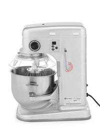 Hendi Planetblandare, Kitchen Line, 7L, Silver, 220-240V/650W, 317x440x(H)490mm