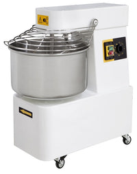 Hendi Spiralblandare med fast skål och 2 hastigheter - 48 L, 128 kg/h, 48 L, 400V/2200W, 480x805x(H)850mm