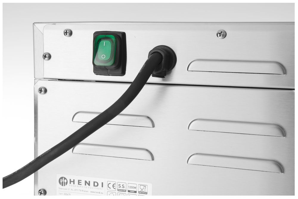 Hendi Lågtemperaturugn, 230V/1200W