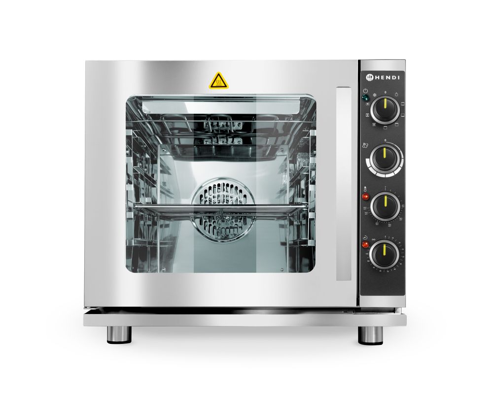 HENDI Ångugn med varmluftsfunktion och grill, 4x GN 2/3, 230V/3000W